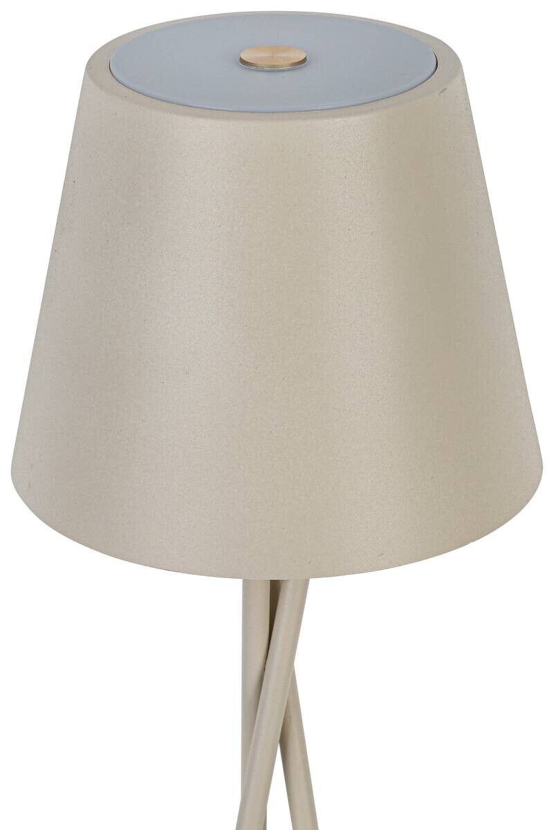 Tischleuchte sand H/D: ca. 36x11 cm