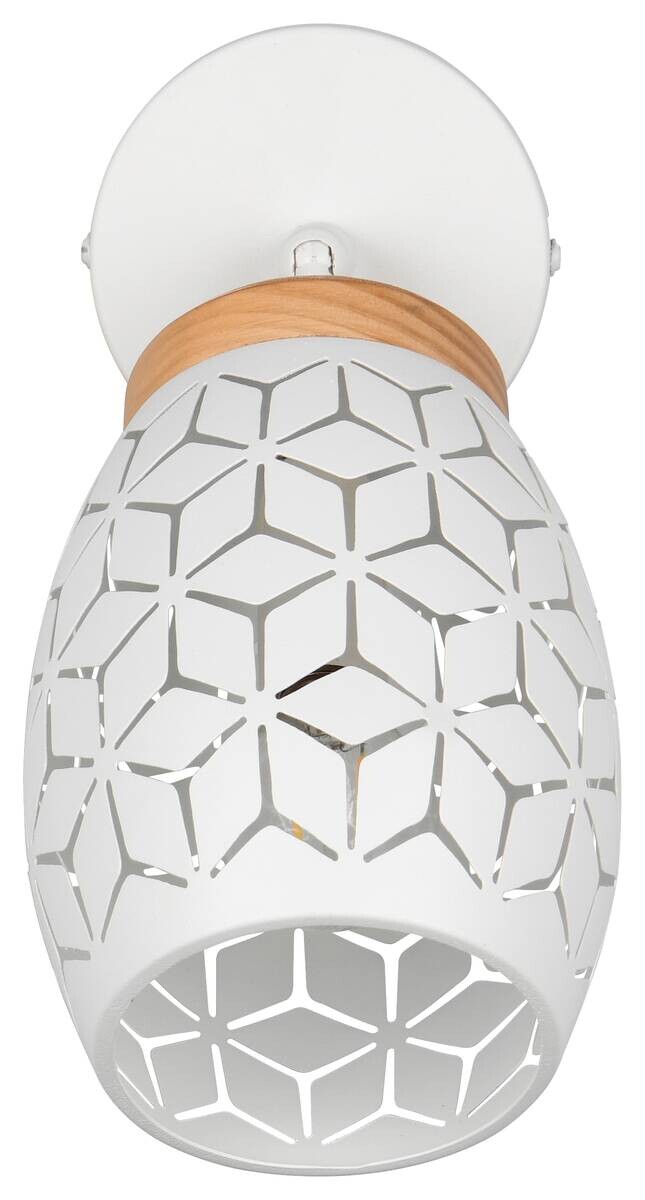 Reality Leuchten Spots Bidar weiß Metall B/H: ca. 12x27 cm E14 1 Brennstellen