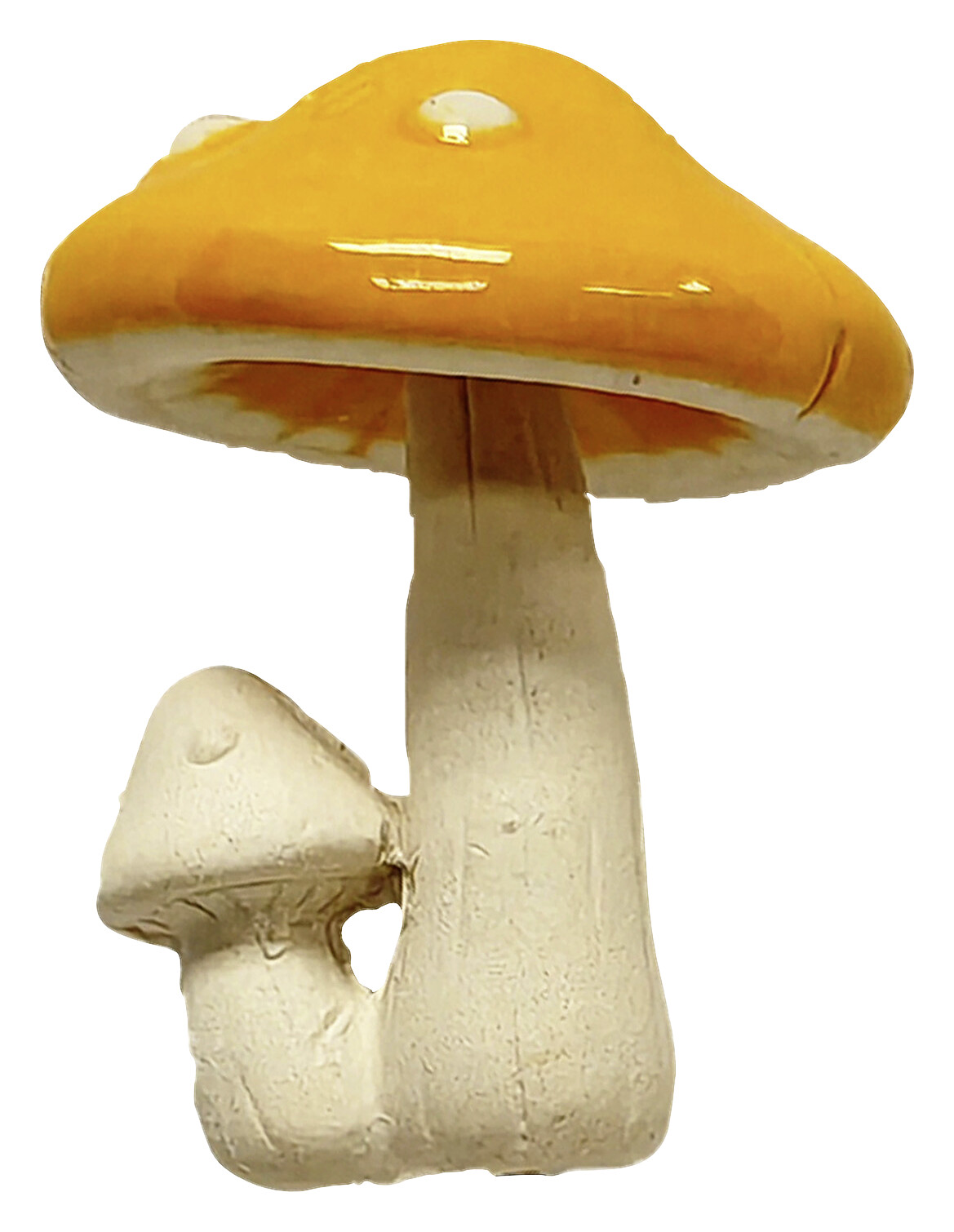 Dekorationsartikel weiß Porzellan B/H/L: ca. 6x7x6 cm