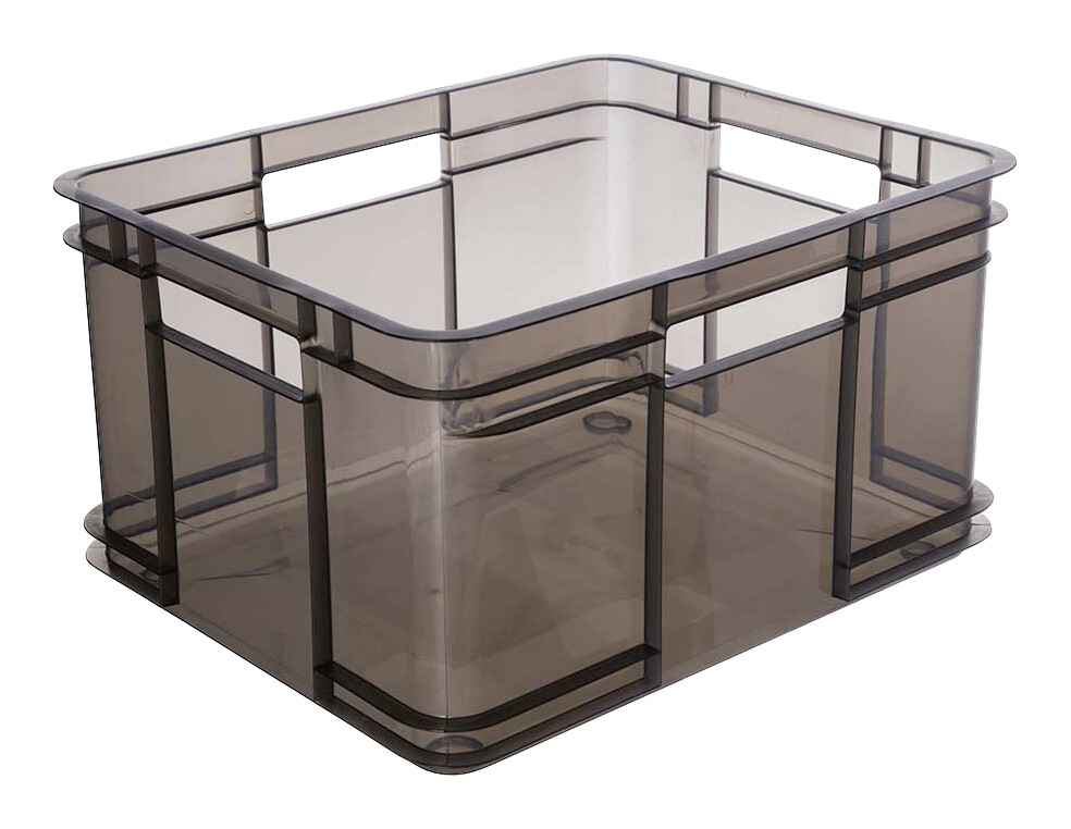 keeeper Aufbewahrungsbox Bruno XL grau B/H/L: ca. 35x24x43 cm