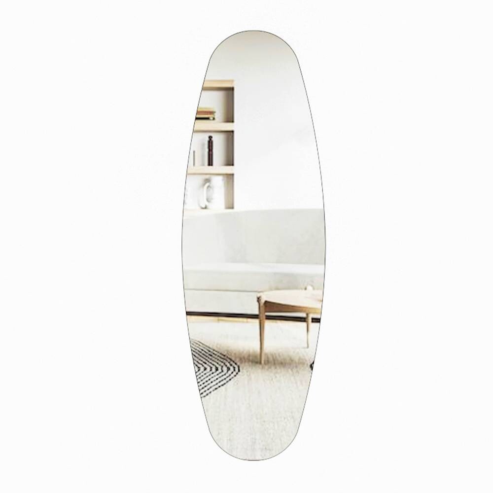 moebel17 Wandspiegel Venti silber Optik Glas B/H/T: ca. 40x120x2,2 cm