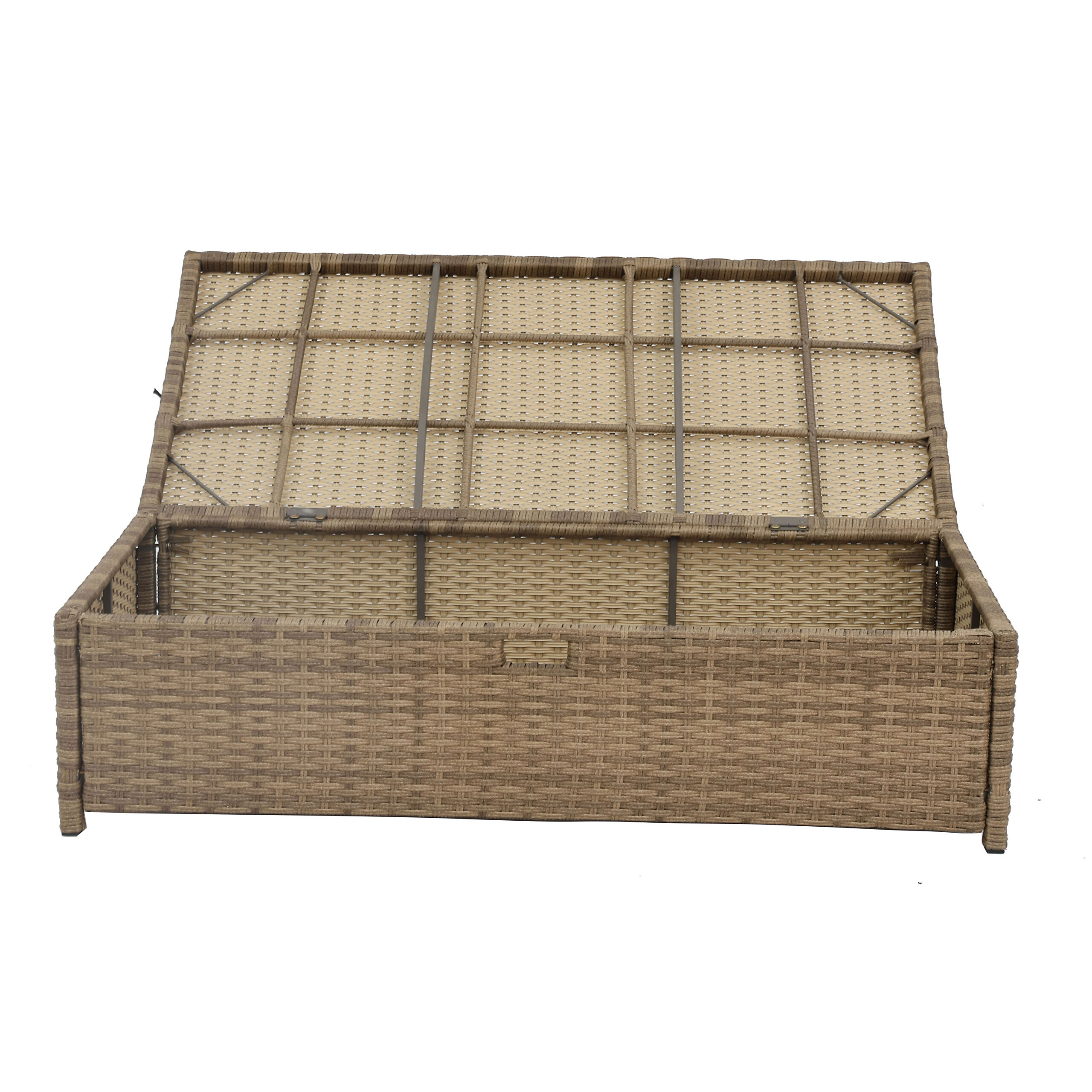 POCOline Gartensitzgruppe Anna braun Stahl