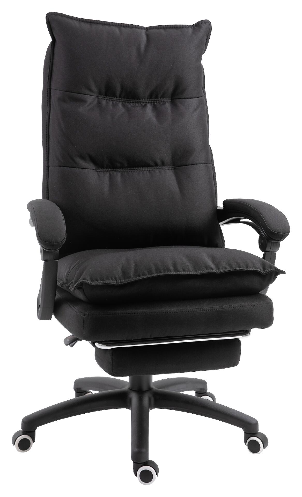 Vinsetto Massagestuhl MH02-0758 schwarz Schaumstoff Nylon