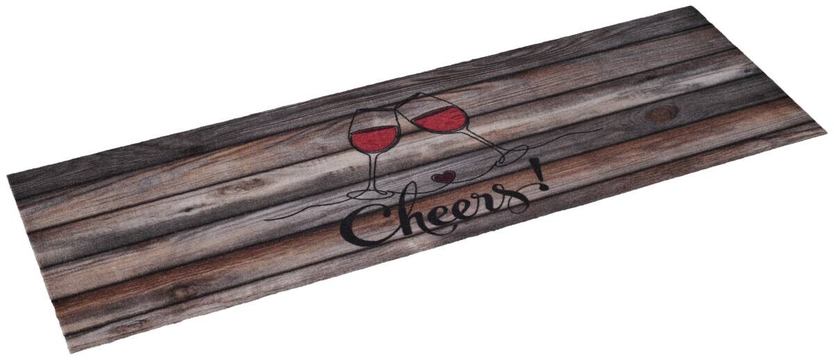 Küchenläufer Cook&Wash, cheers wood bunt B/L: ca. 50x150 cm