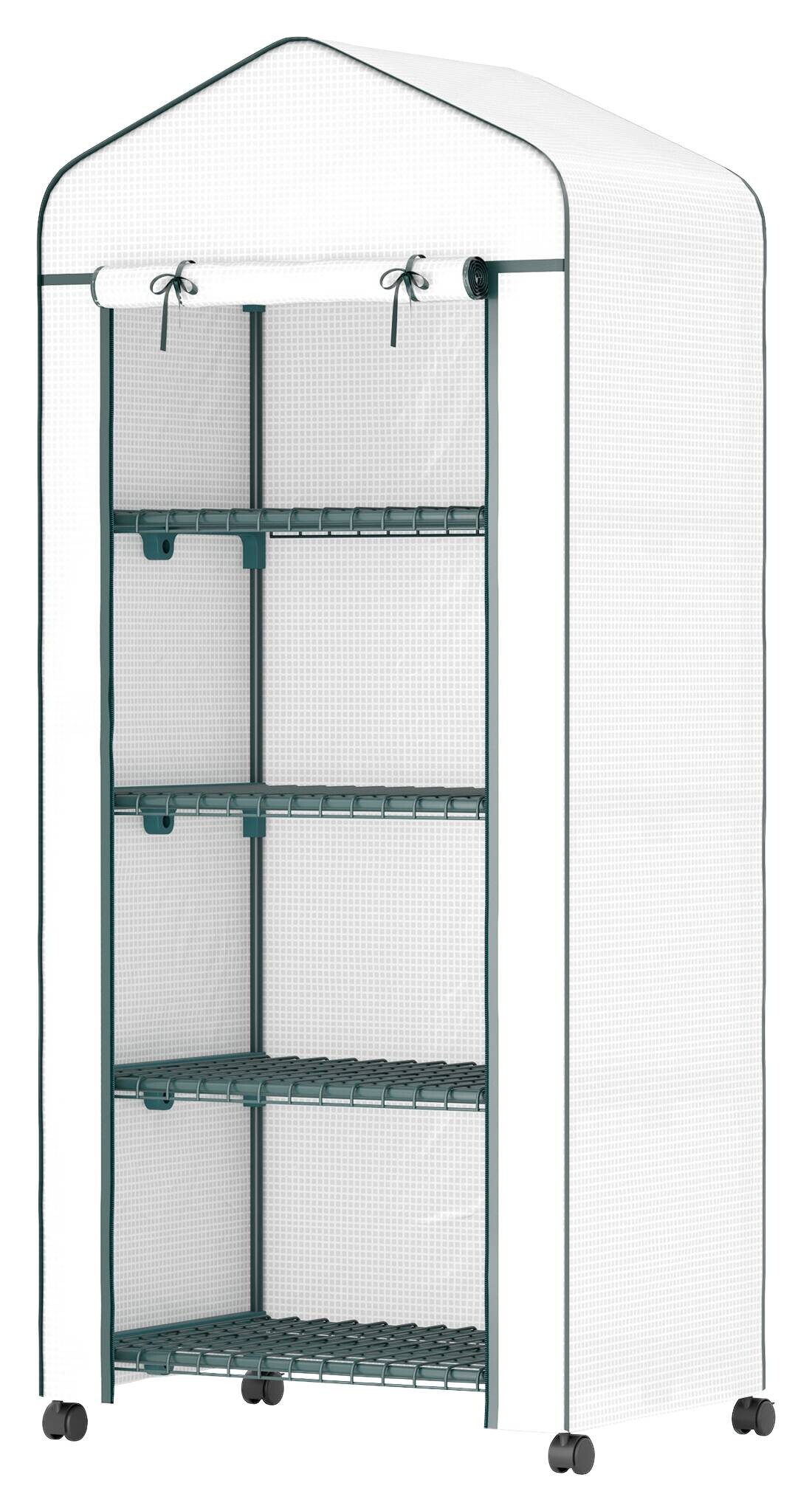 Outsunny Foliengewächshaus B/H/L: ca. 50x165x69 cm