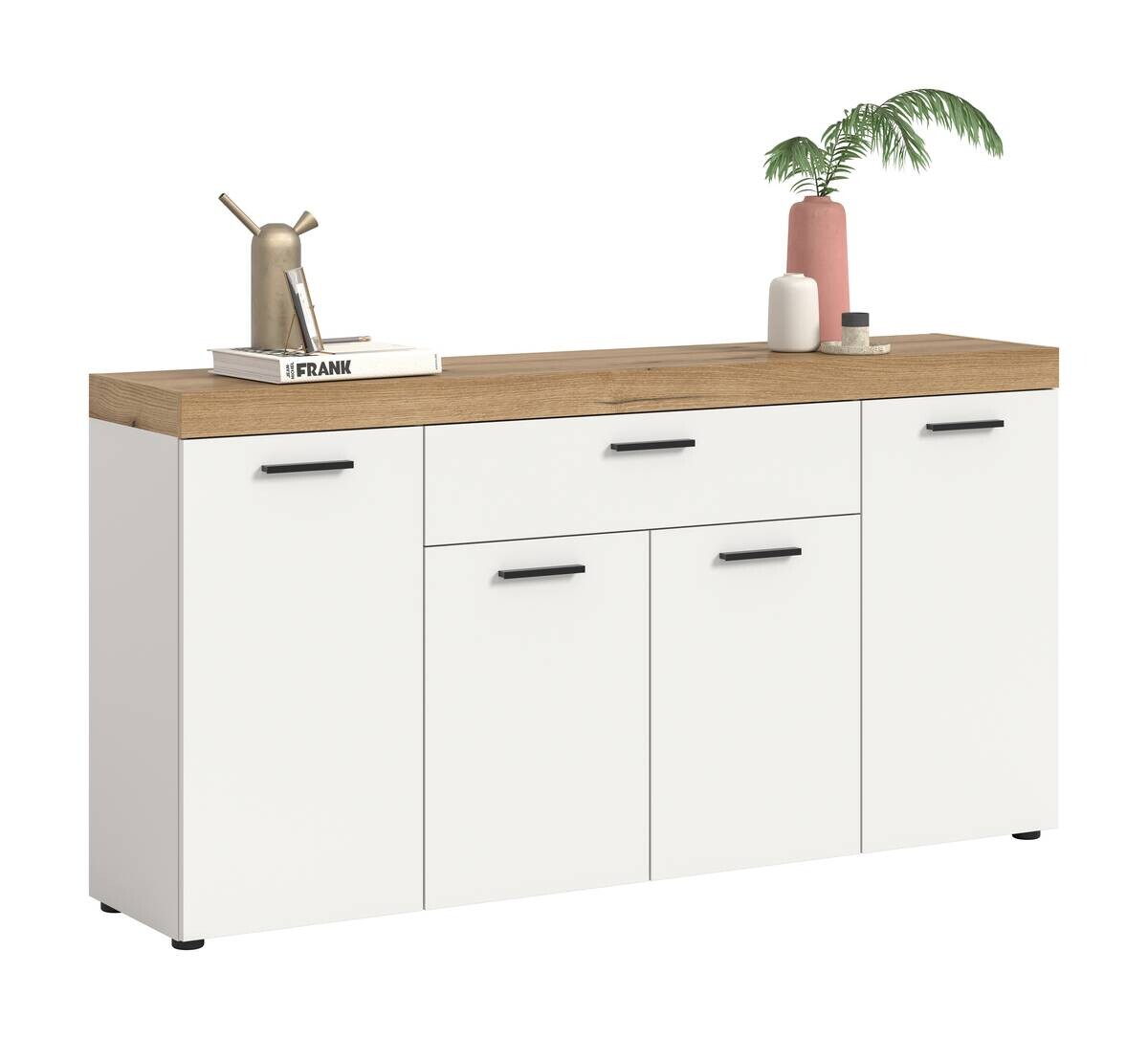 Sideboard Sunset weiß B/H/T: ca. 166x86x37 cm