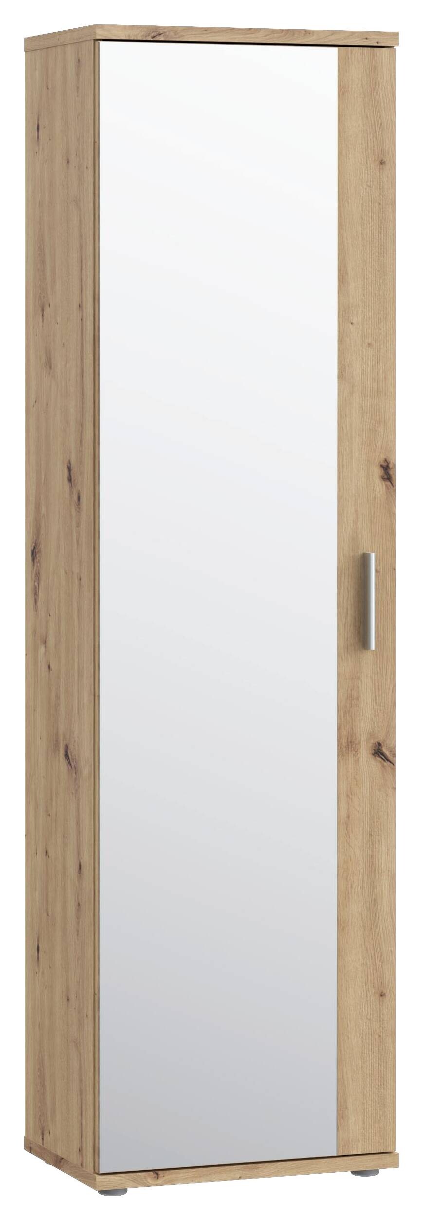 Mehrzweckschrank Eiche Artisan Nachbildung B/H/T: ca. 50x179x35 cm