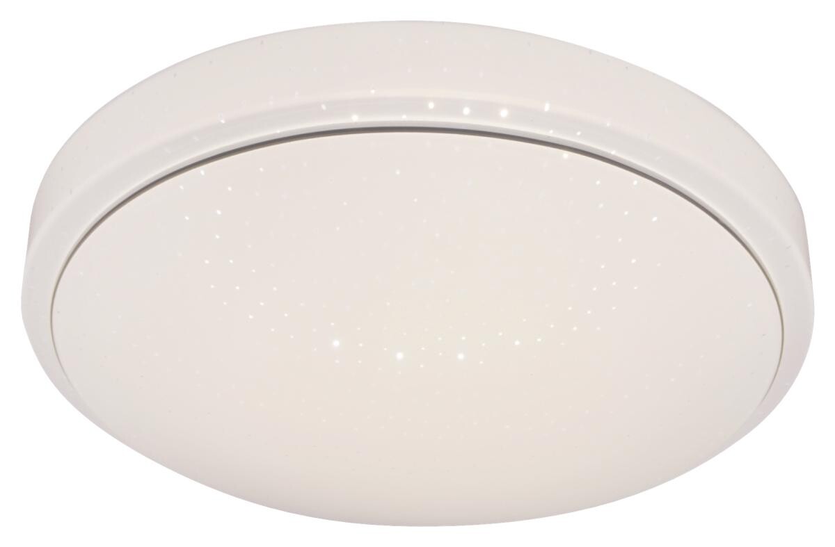 POCOline Deckenleuchte Cosmos weiß Chrom Kunststoff Metall D: ca. 58 cm