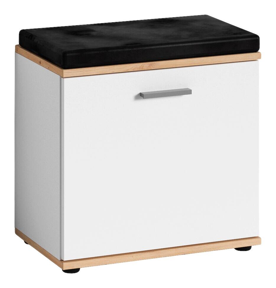 Garderobenset JAKOB Set 4-tlg. weiß Eiche