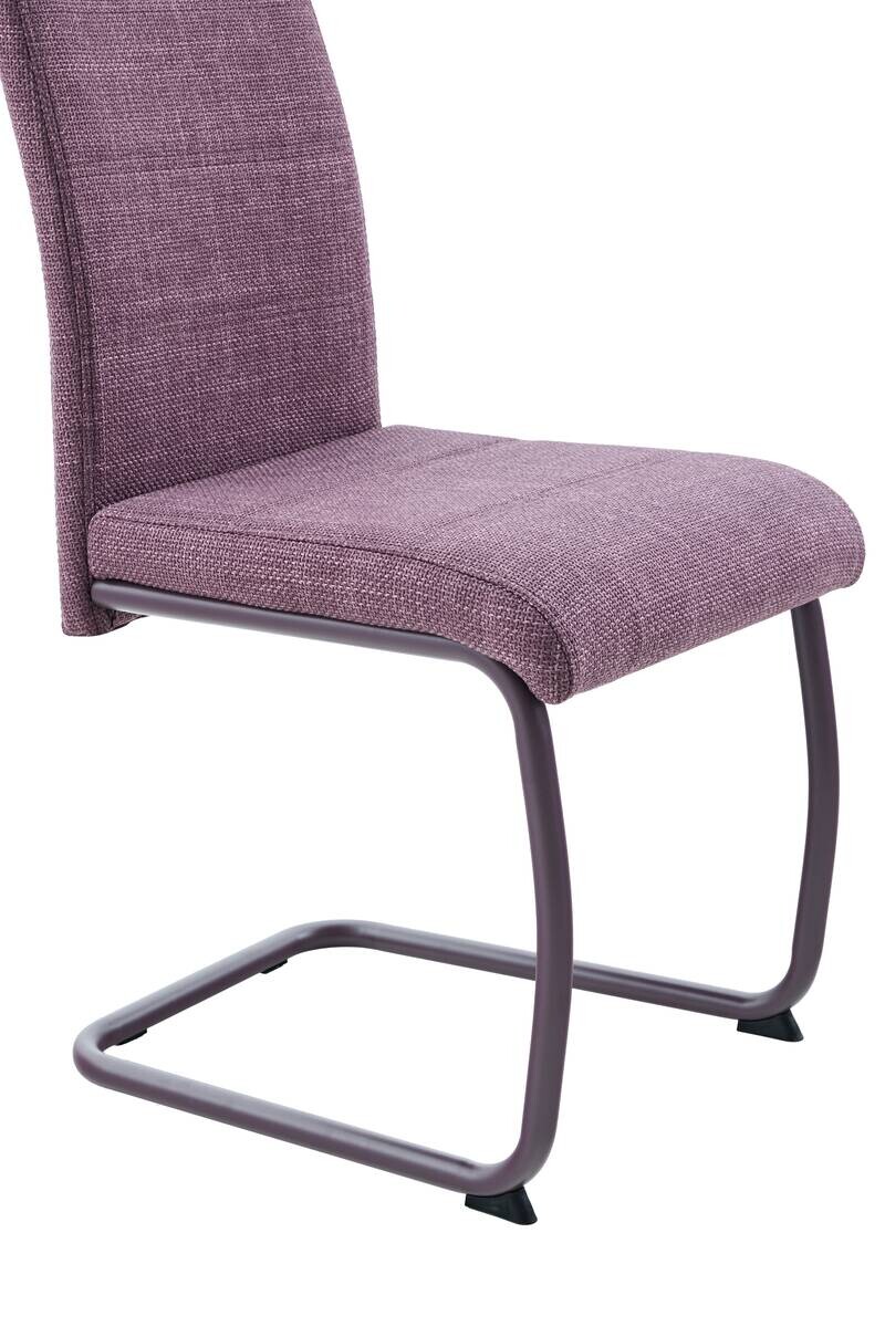 Schwingstuhl Florenz wilde Beere Webstoff B/H/T: ca. 43x99x60 cm