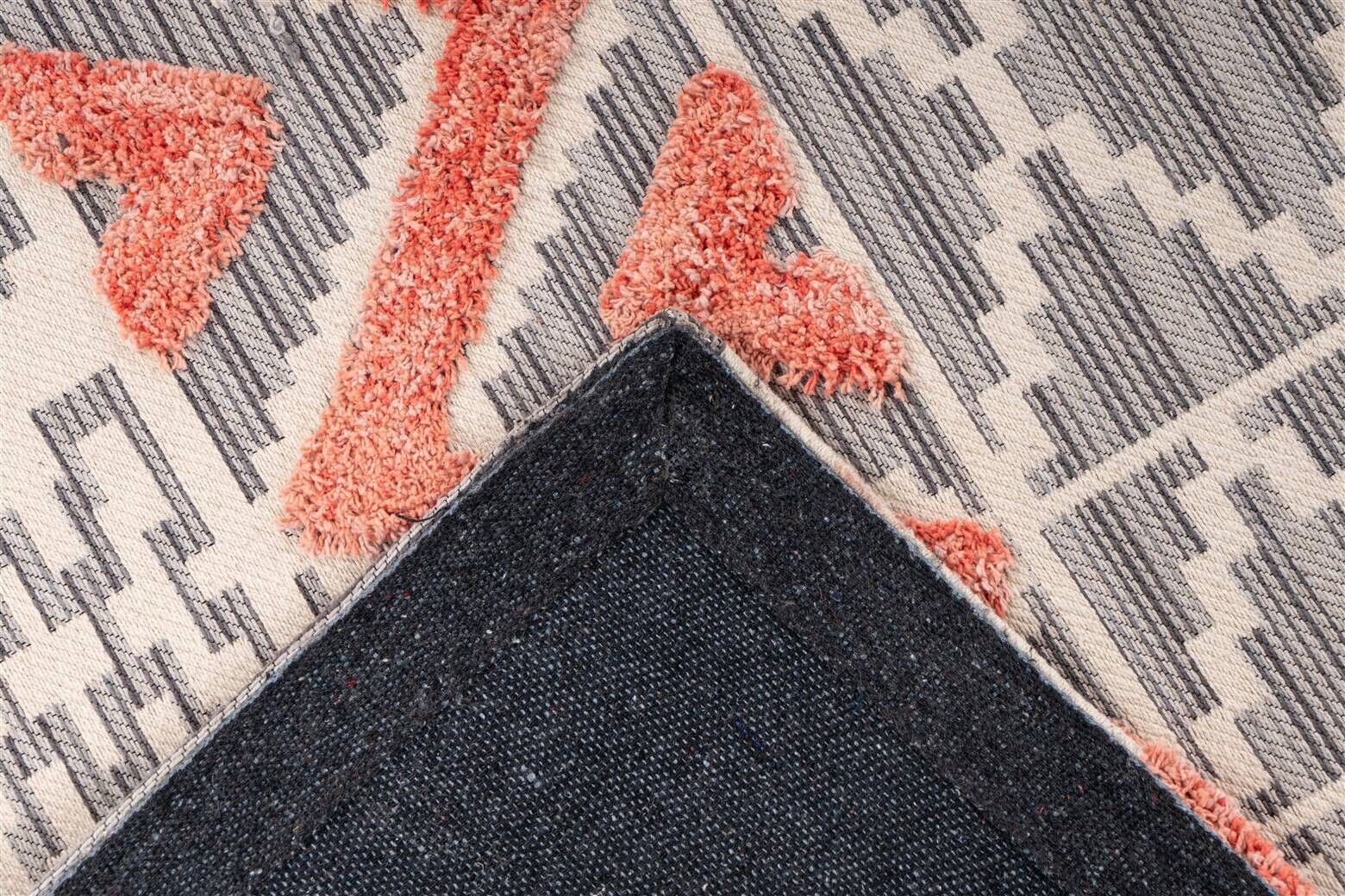 Arte Espina Kurzflorteppich Ethnie 125 grau B/H/L: ca. 200x1x290 cm