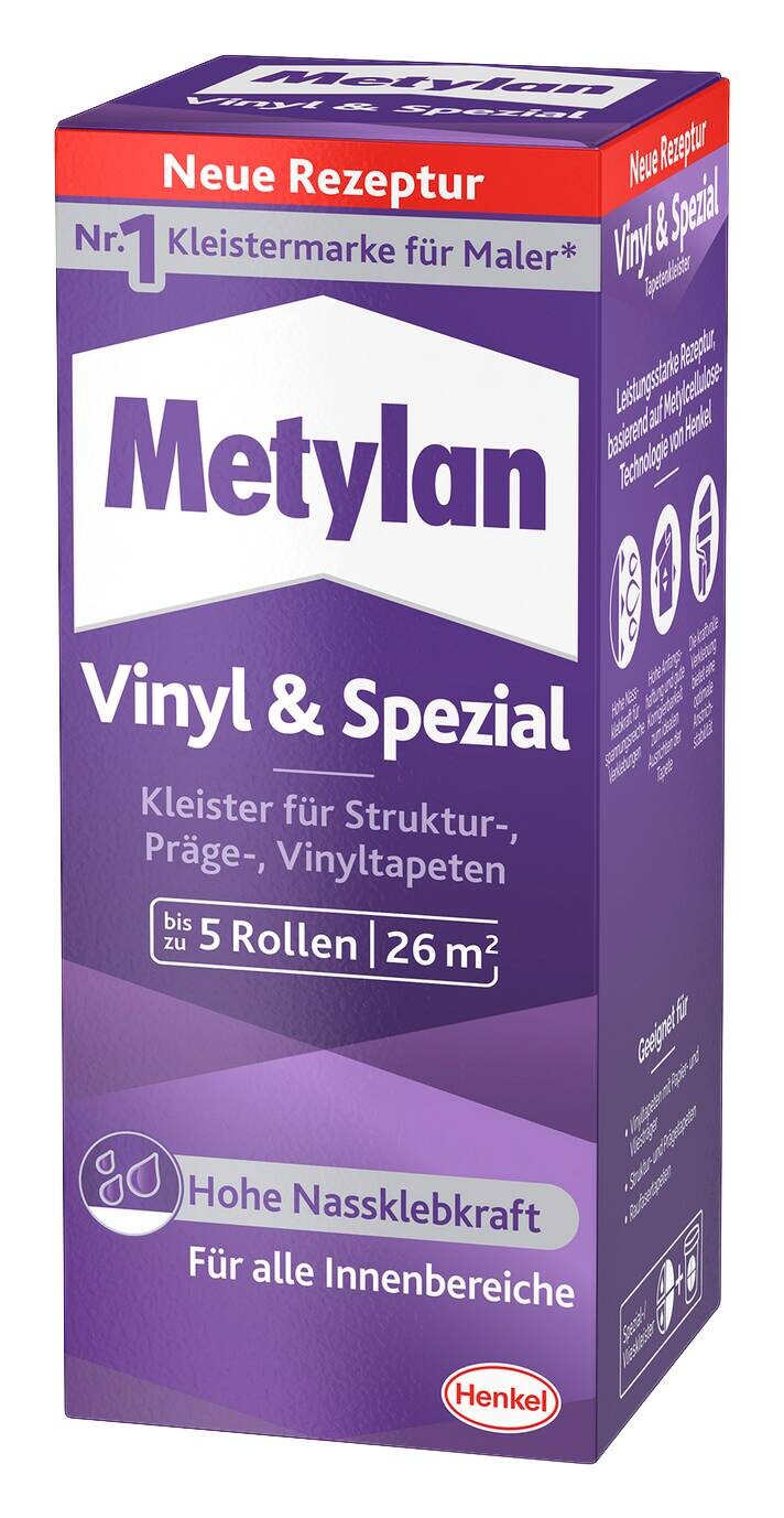 Metylan Tapetenkleister Vinyl & Spezial ca. 0,18 kg