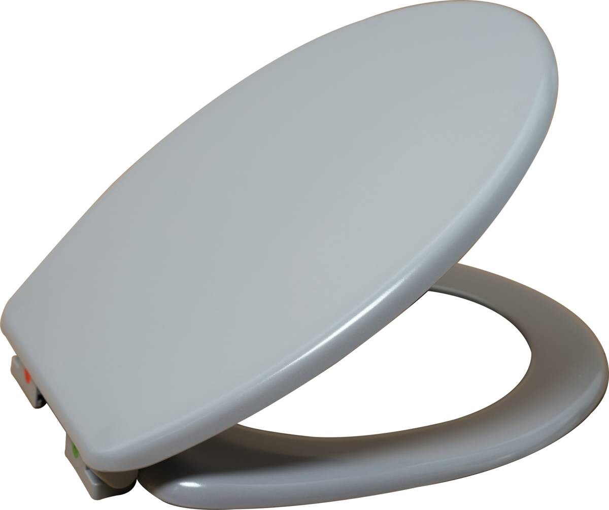 POCOline WC-Sitz Cassano grau Duroplast