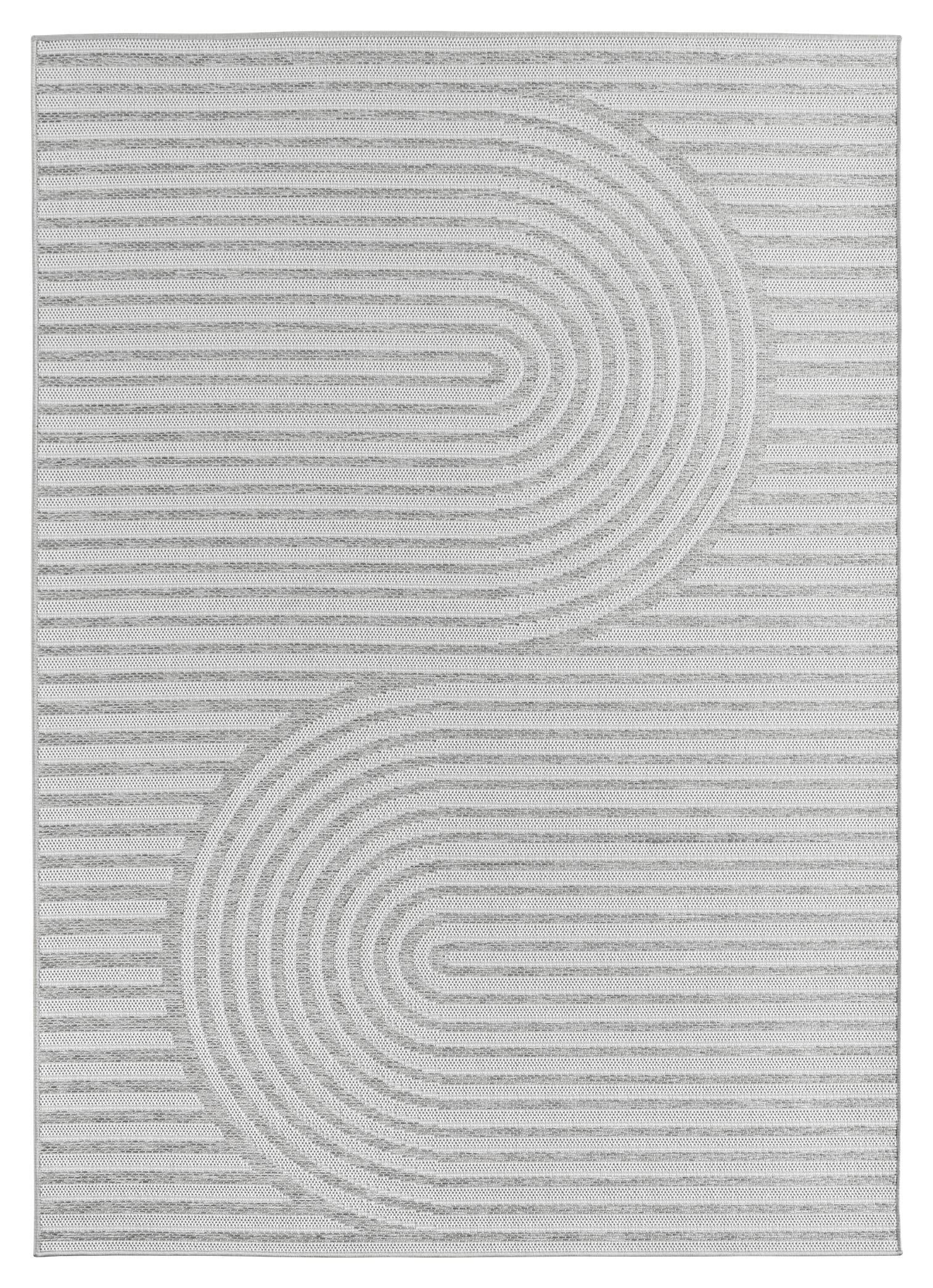 Ayyildiz Outdoorteppich DESERT grau B/L: ca. 240x340 cm