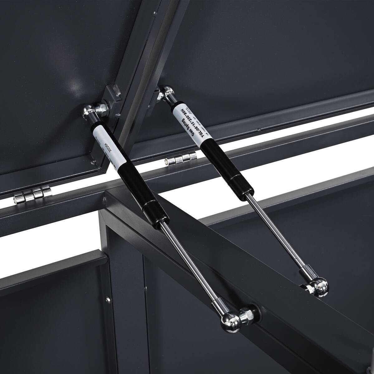 Westmann Mülltonnenbox Varius Holzoptik B/H/L: ca. 265x116x80 cm