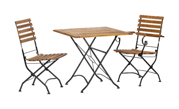 Acamp Gartensitzgruppe Lindau natur Holz B/H/L: ca. 56x89x59 cm