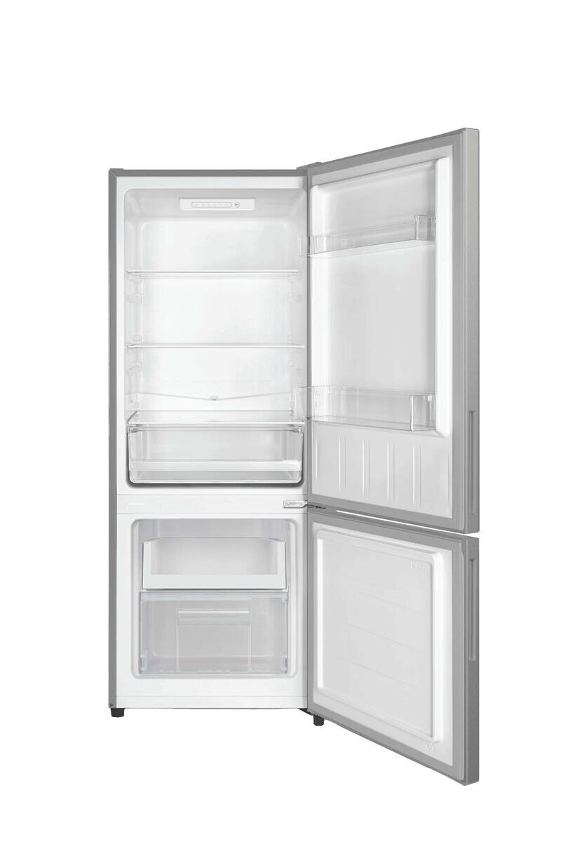 POCOline Kühl-/Gefrierkombination KGK144-205IX Inox B/H/T: ca. 54x144x55 cm