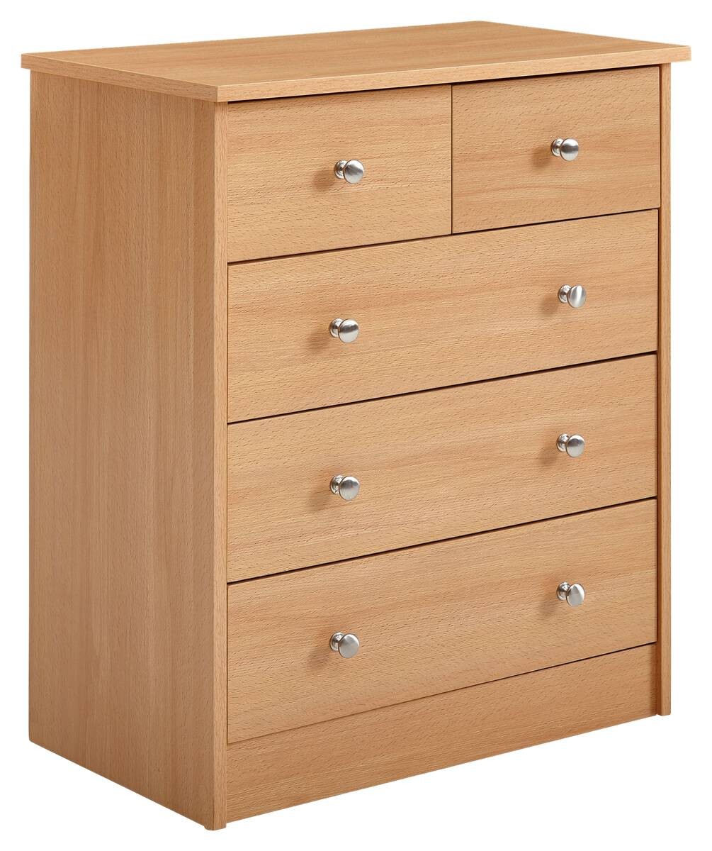 Kommode buche Alu Optik B/H/T: ca. 60x70x35 cm