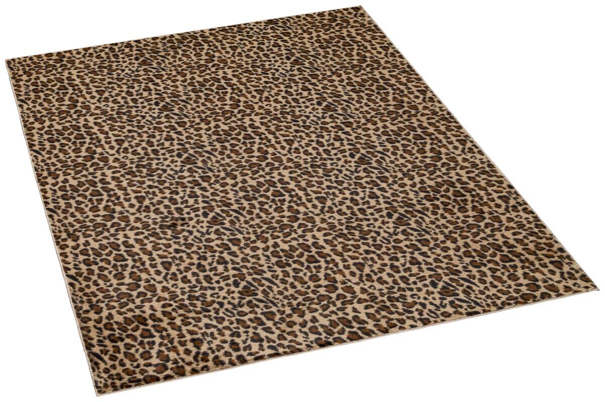 Fellimitat Leo braun B/L: ca. 120x160 cm