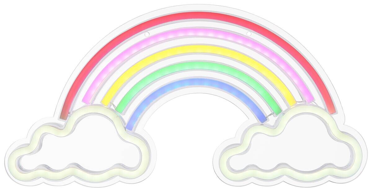POCOline Kinderzimmerleuchte Rainbow multicolor B/H: ca. 40x42 cm