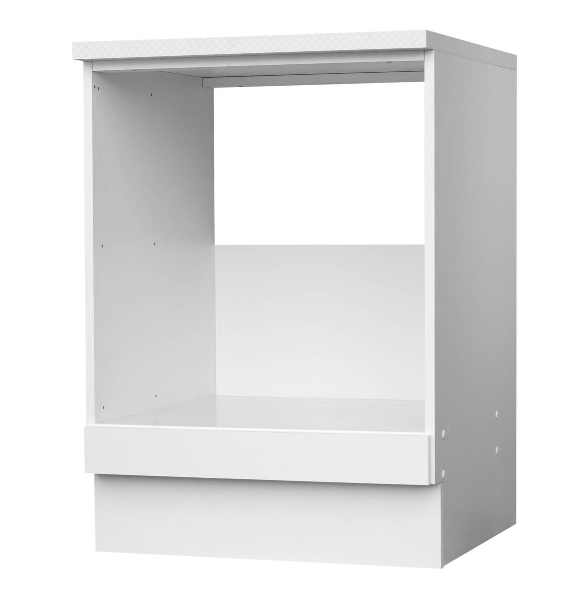 Herdumbauschrank weiß matt B/H/T: ca. 60x85x60 cm Herdumbauschrank weiß matt B/H/T: ca. 60x85x60 cm