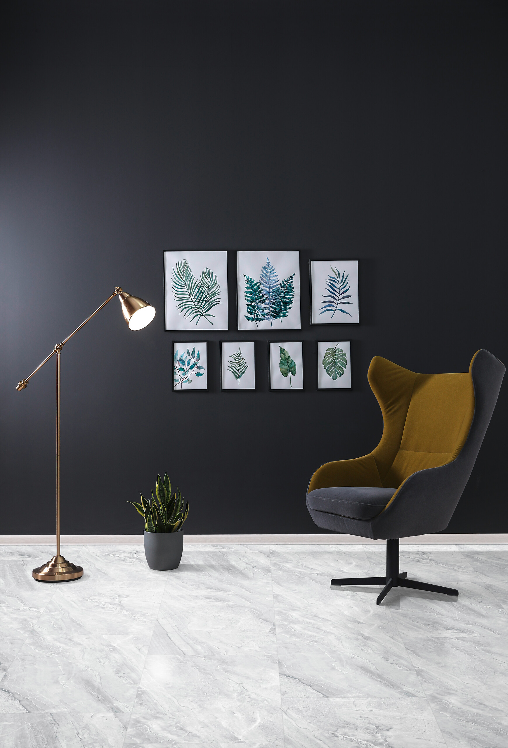 Check One Click-Vinylboden Glehner ca. 2,341 m² im Paket  B/L: ca. 47x83 cm pro Paket