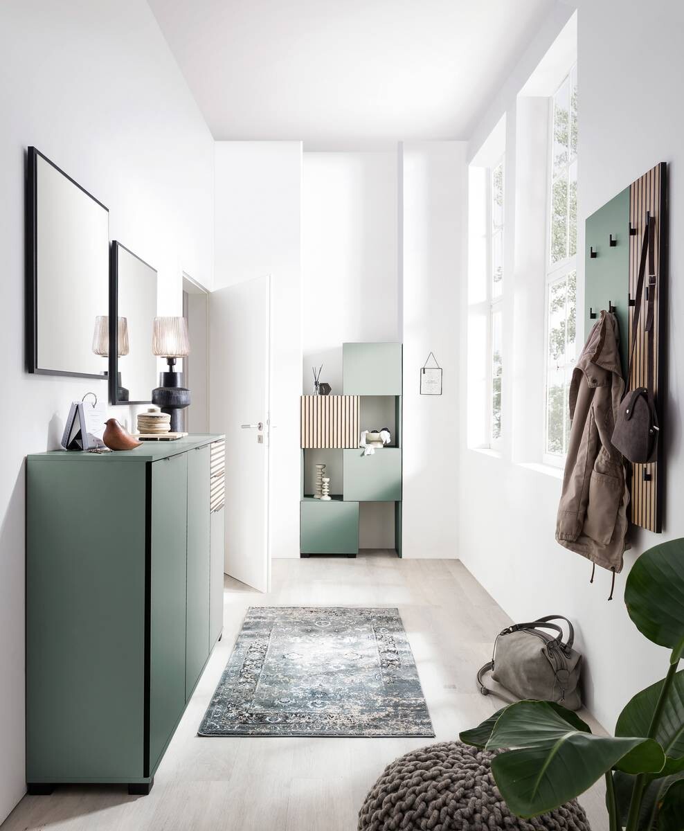 Regal Alexa Pistazie B/H/T: ca. 76x165,1x33,1 cm