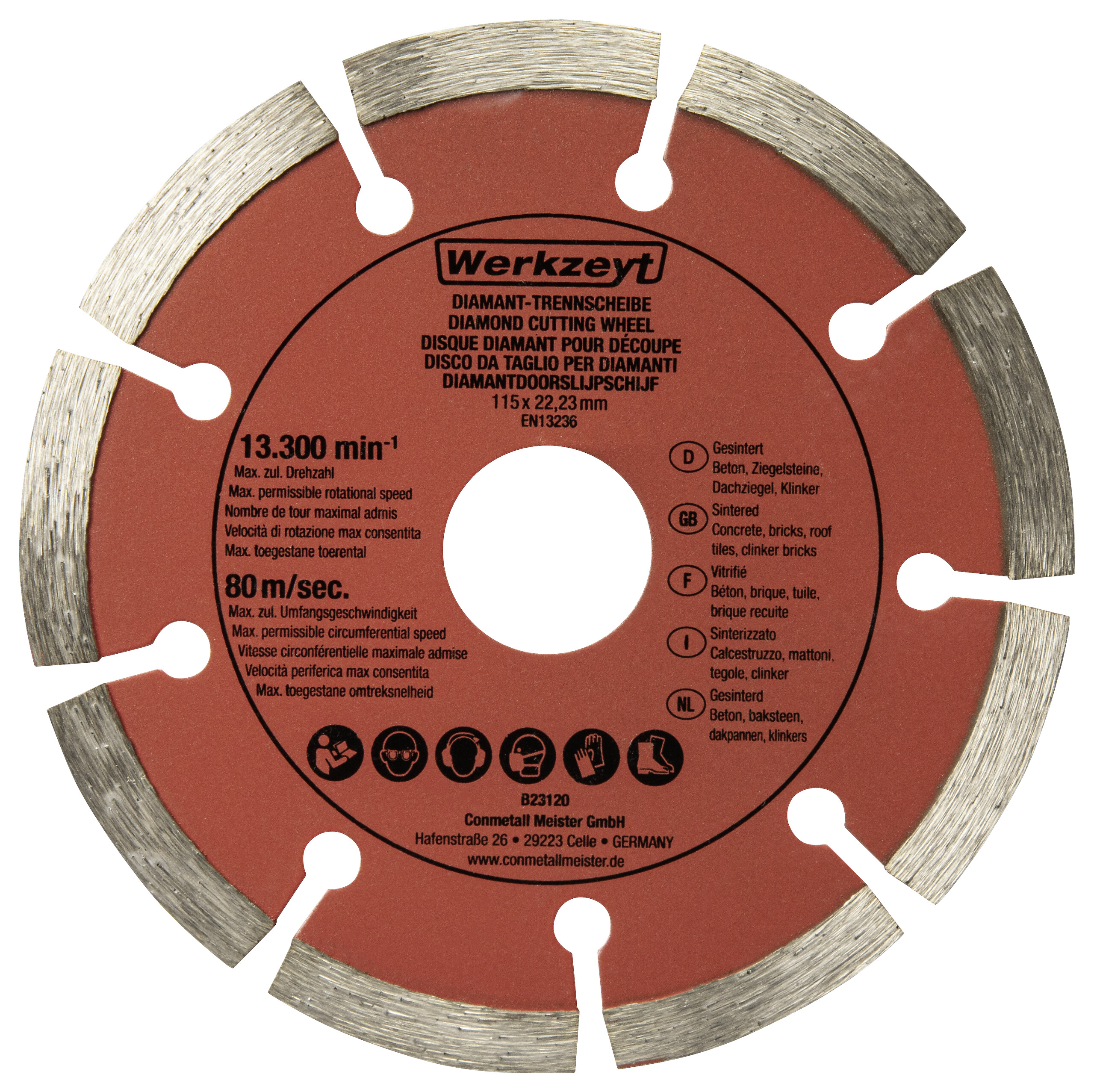 CON:P Diamant-Trennscheibe