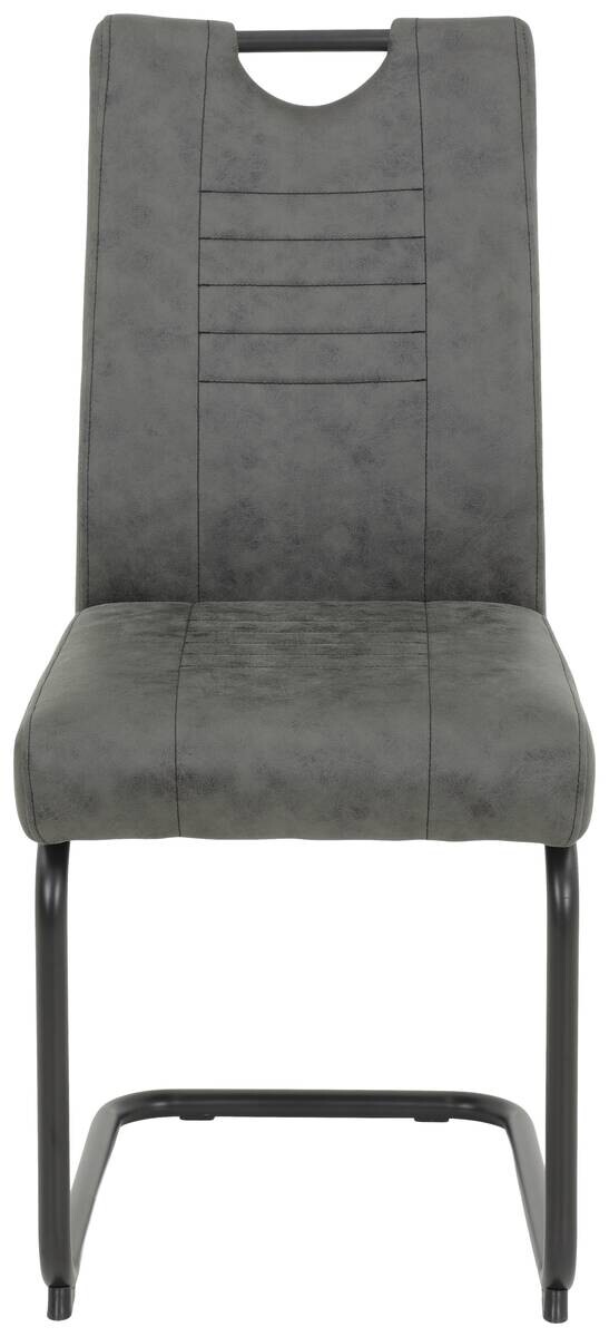 Schwingstuhl Jupiter anthrazit Microfaser B/H/T: ca. 45x94x60 cm