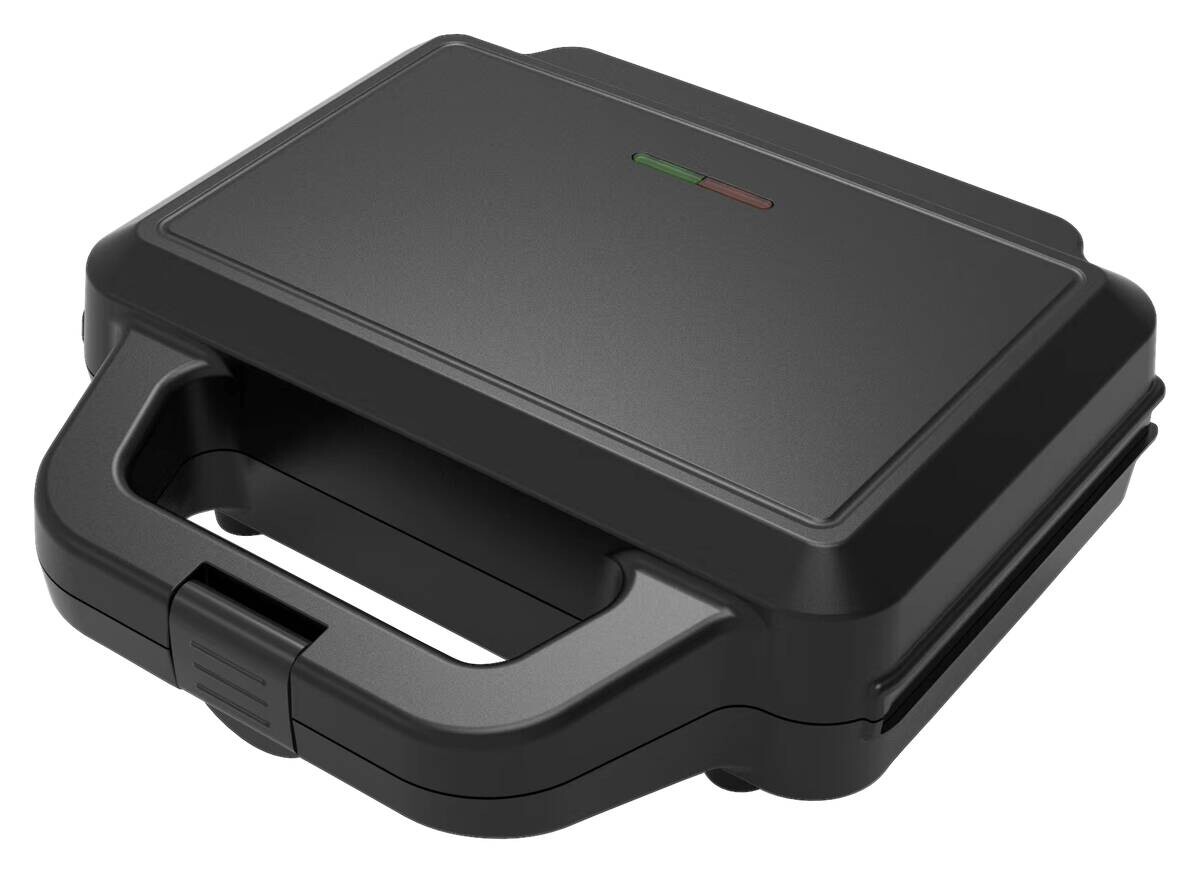 POCOline Sandwichtoaster schwarz Metall Kunststoff B/H/L: ca. 23,3x9,4x23,5 cm