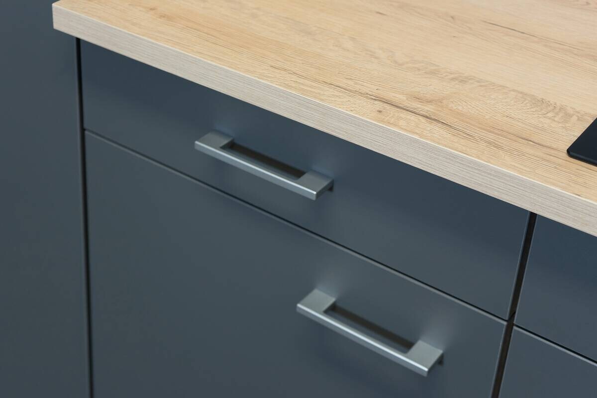 Unterschrank Morena grau matt B/H/T: ca. 40x85x60 cm