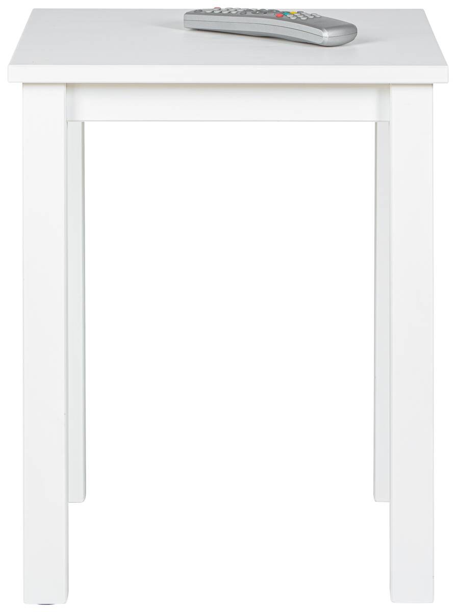 Beistelltisch Asgar weiß B/H/T: ca. 45x55x45 cm