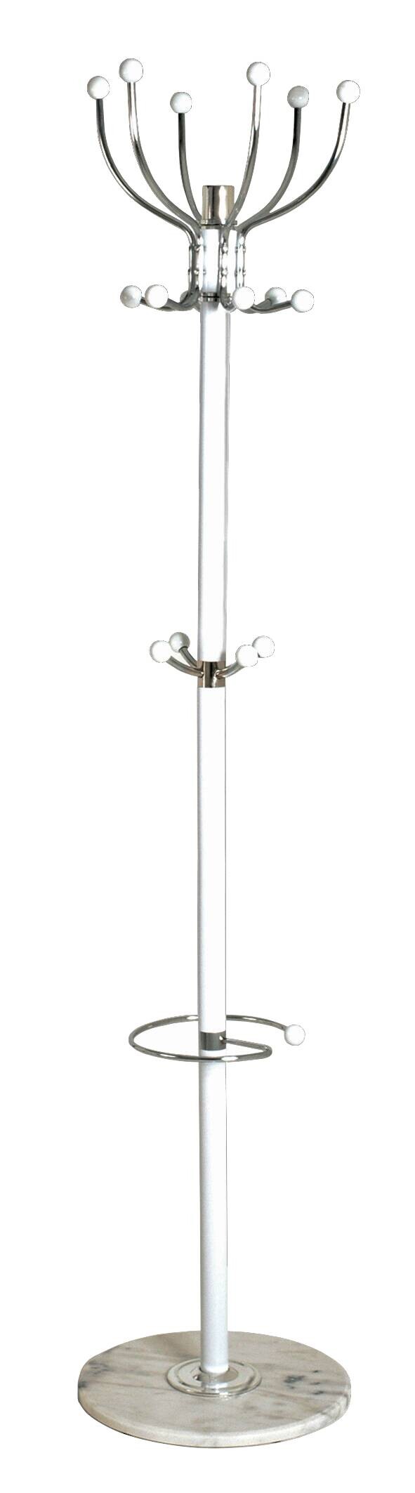 Garderobenständer  weiß H/D: ca. 176x38 cm