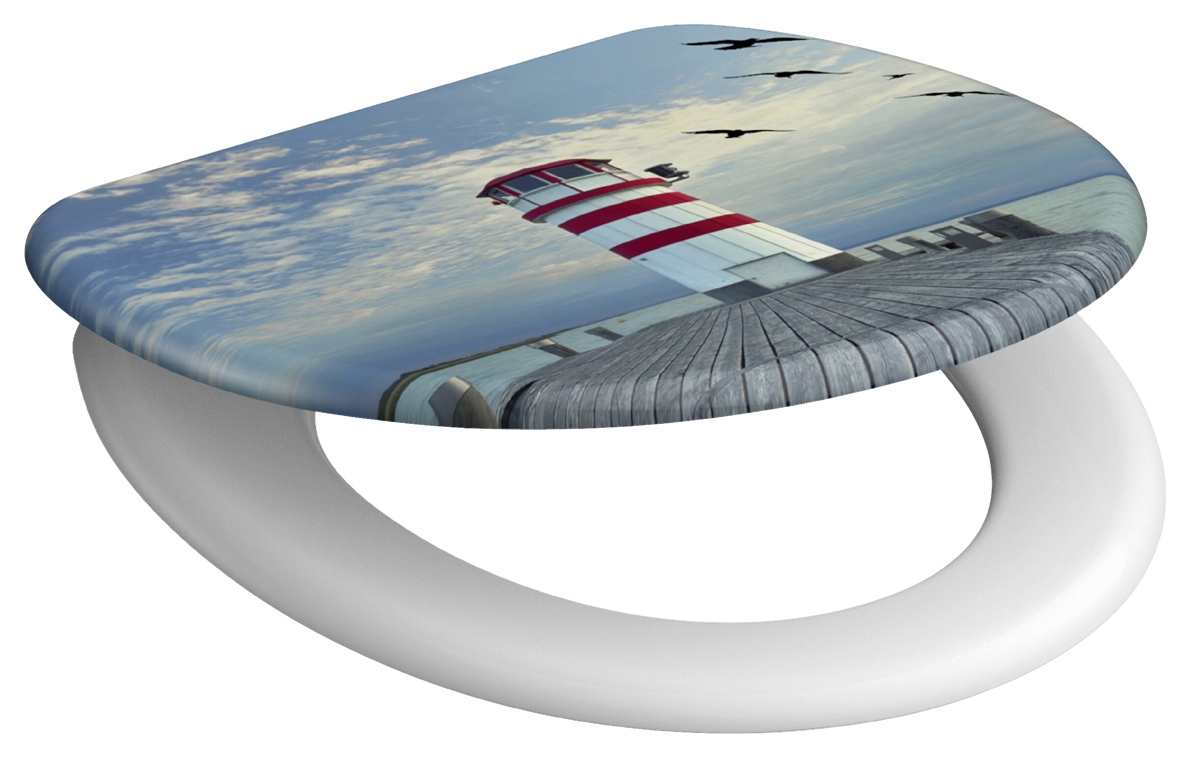 Schütte WC-Sitz LIGHTHOUSE Duroplast