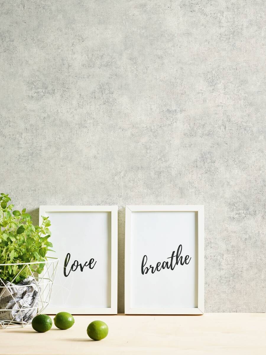 A.S.Creation Vliestapete grau B/H/D: ca. 53x1005x7,7 cm