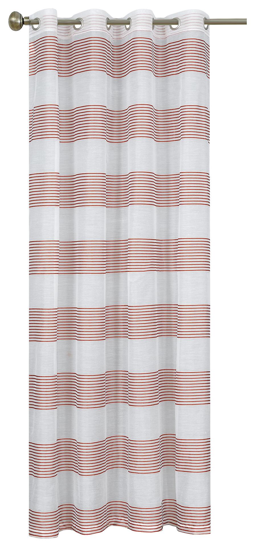 home Topline Ösenvorhang Mina rost B/L: ca. 135x245 cm