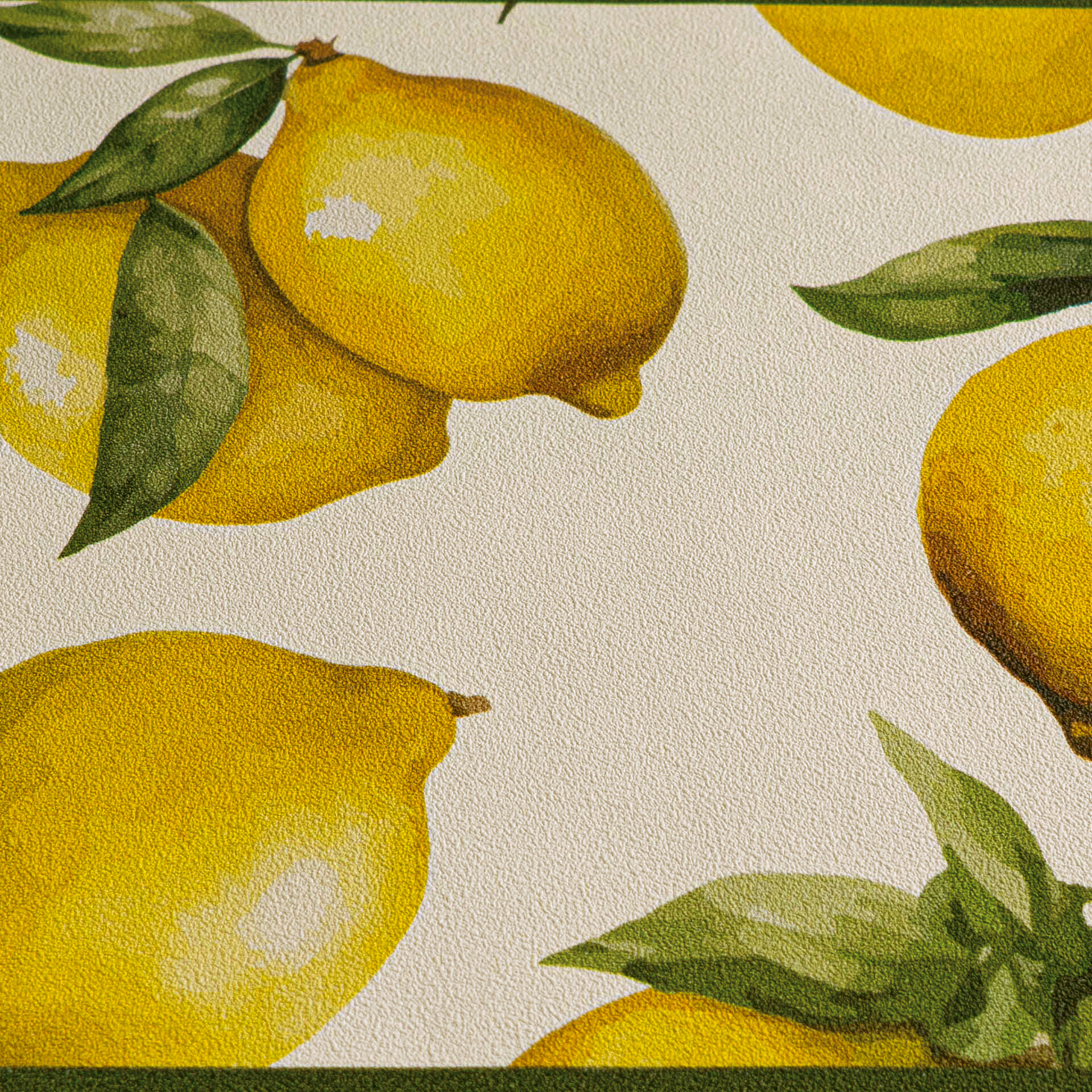 A.S.Creation Bordüre gelb weiß grün B/H/D: ca. 17x500x6,8 cm