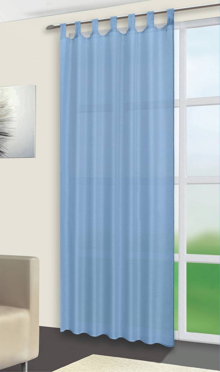 POCOline Kombivorhang Julia blau B/L: ca. 135x235 cm