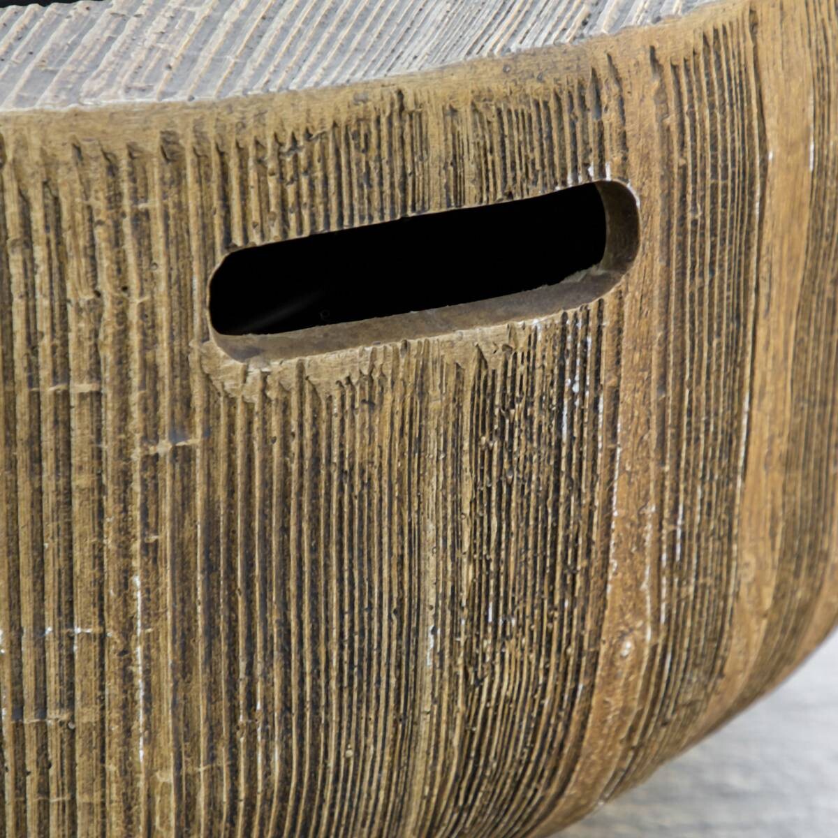 Outsunny Feuerstelle Metall B/H/L: ca. 61,5x39x61,5 cm