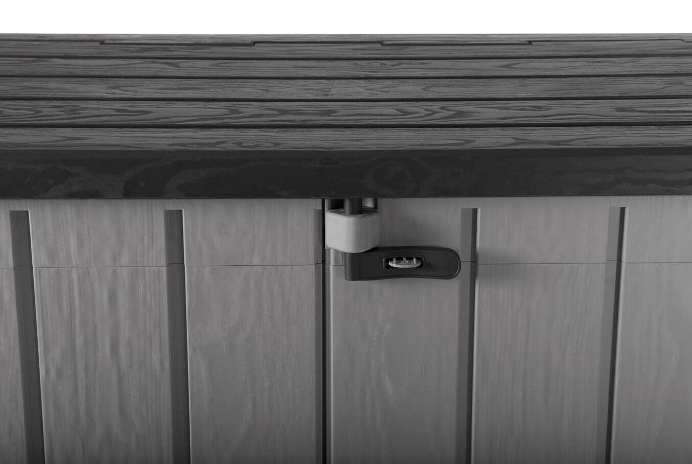 Toomax Mülltonnenbox Stora Way grau B/H/L: ca. 111x74,5x129,5 cm