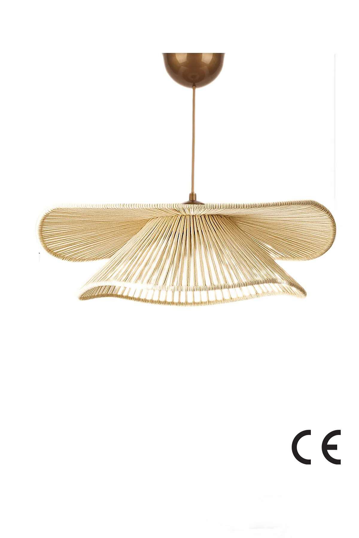 Opviq Pendelleuchte Duvela creme B/H/T/L/D: ca. 50x52x50x50x50 cm E27 1 Brennstellen