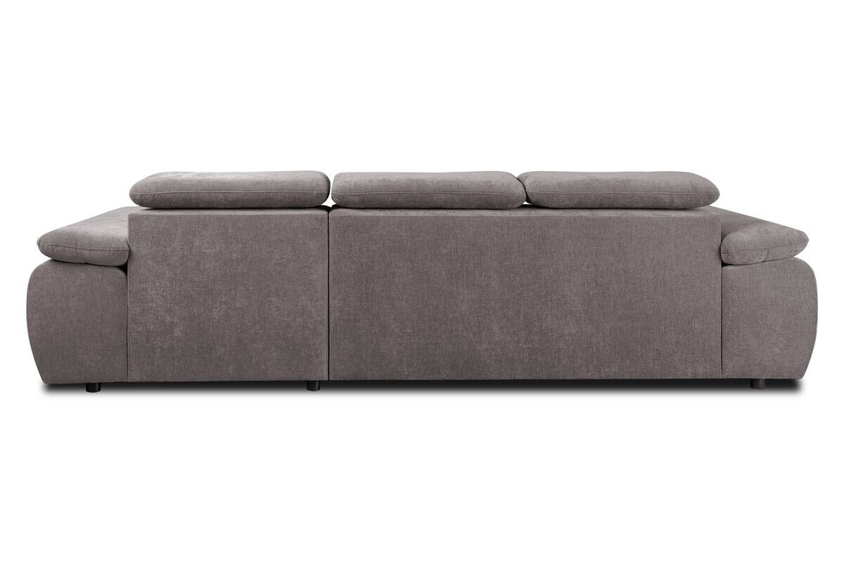 Ecksofa mit Bettfunktion und Bettkasten stone Polyester B/H/T: ca. 284x102x196 cm