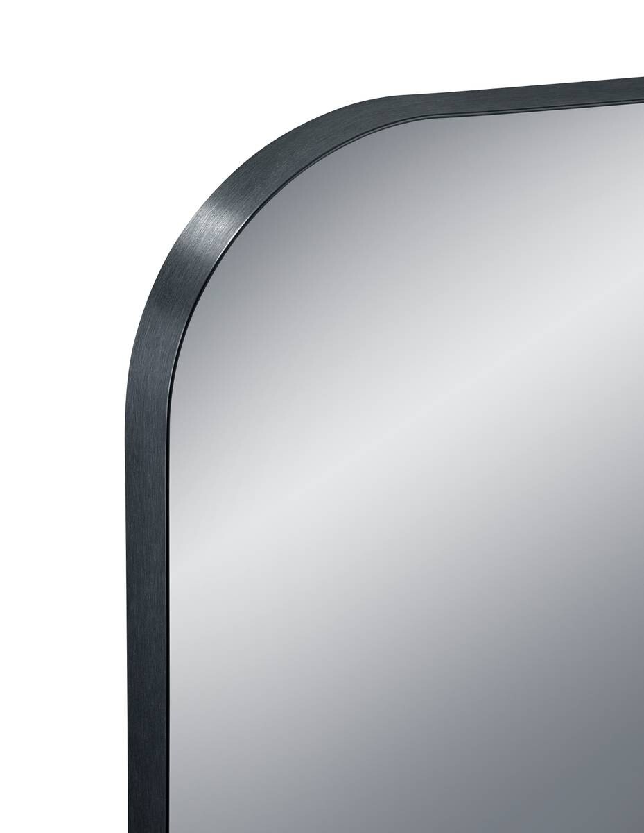 Metallspiegel Britta schwarz Metall B/H: ca. 50x150 cm