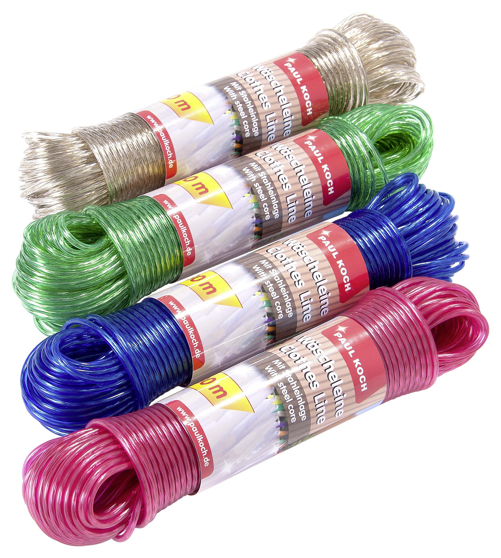 Wäscheleine blau B/H/L: ca. 5x6x23 cm