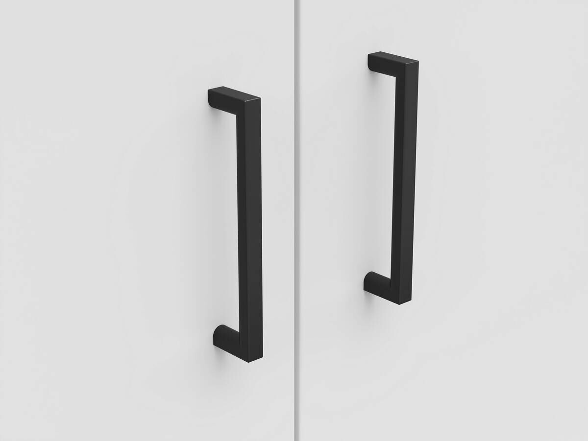 Kommode Multi-Stauraum Typ 31 weiß B/H/T: ca. 80x115x40 cm