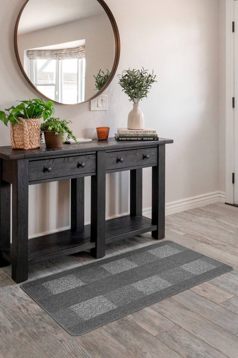 Andiamo Teppich Avallon anthrazit B/L: ca. 67x120 cm