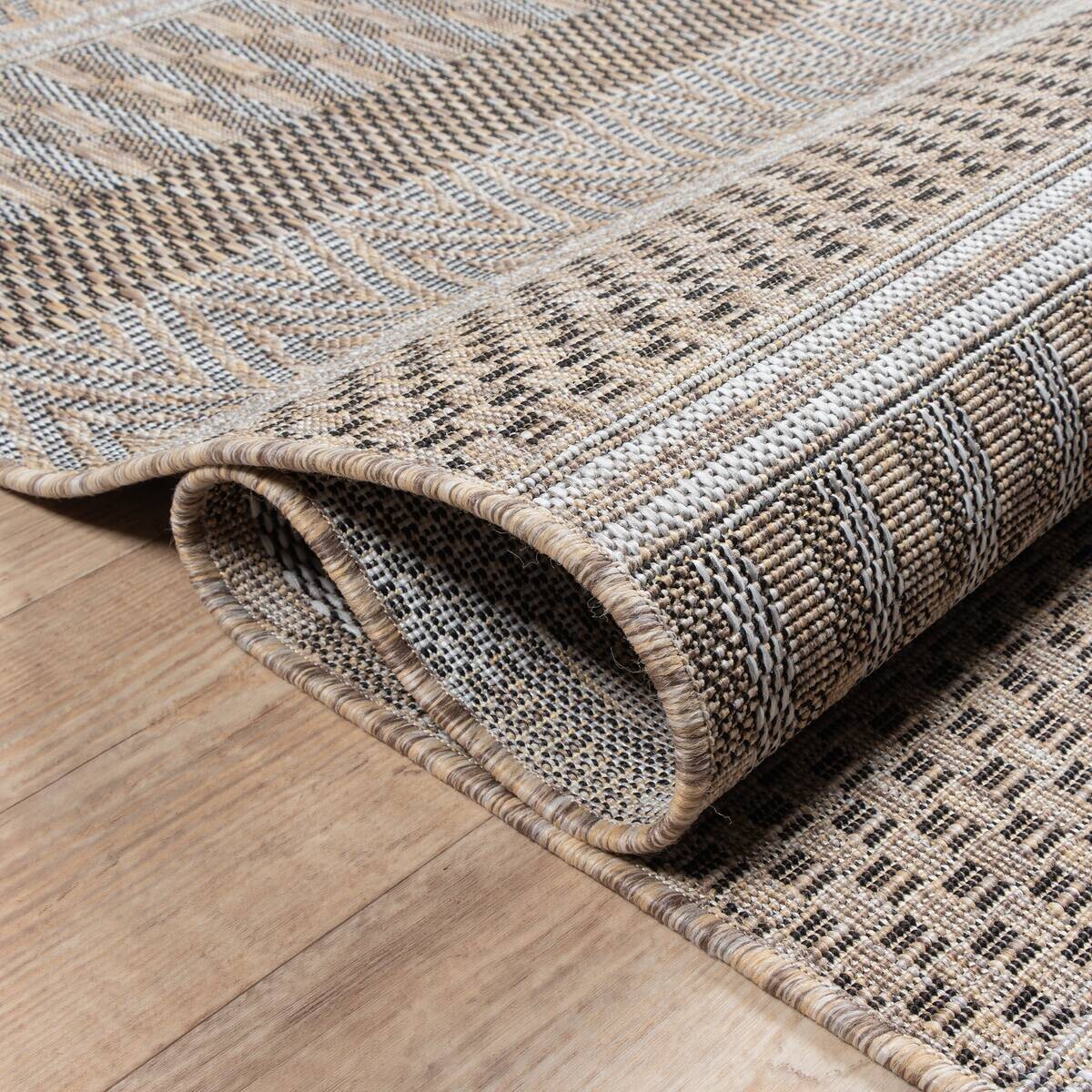 Sanat Outdoorteppich MELISSA braun B/L: ca. 120x170 cm