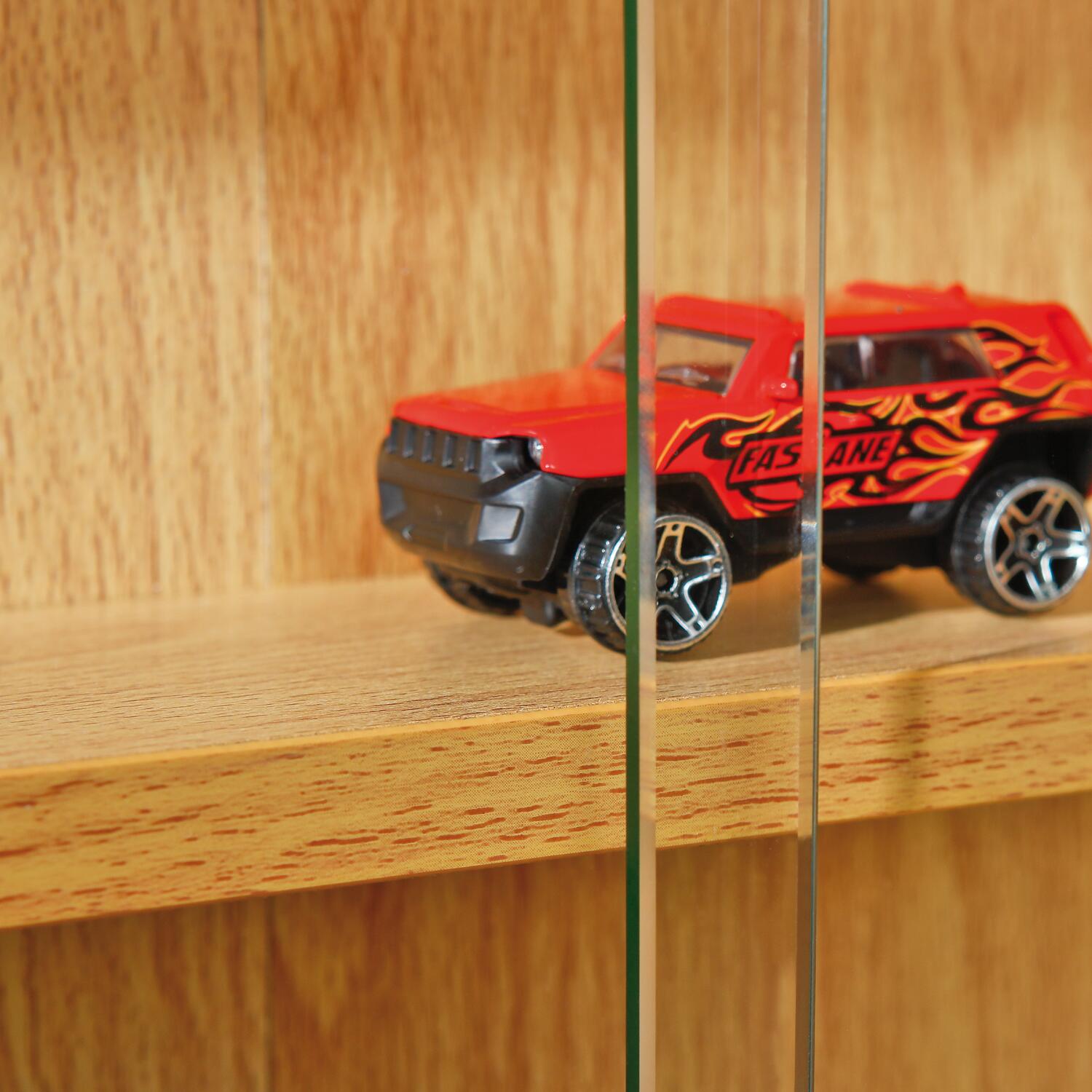 Vitrine Acquario buche Nachbildung Holzwerkstoff B/H/T: ca. 80x60x10 cm