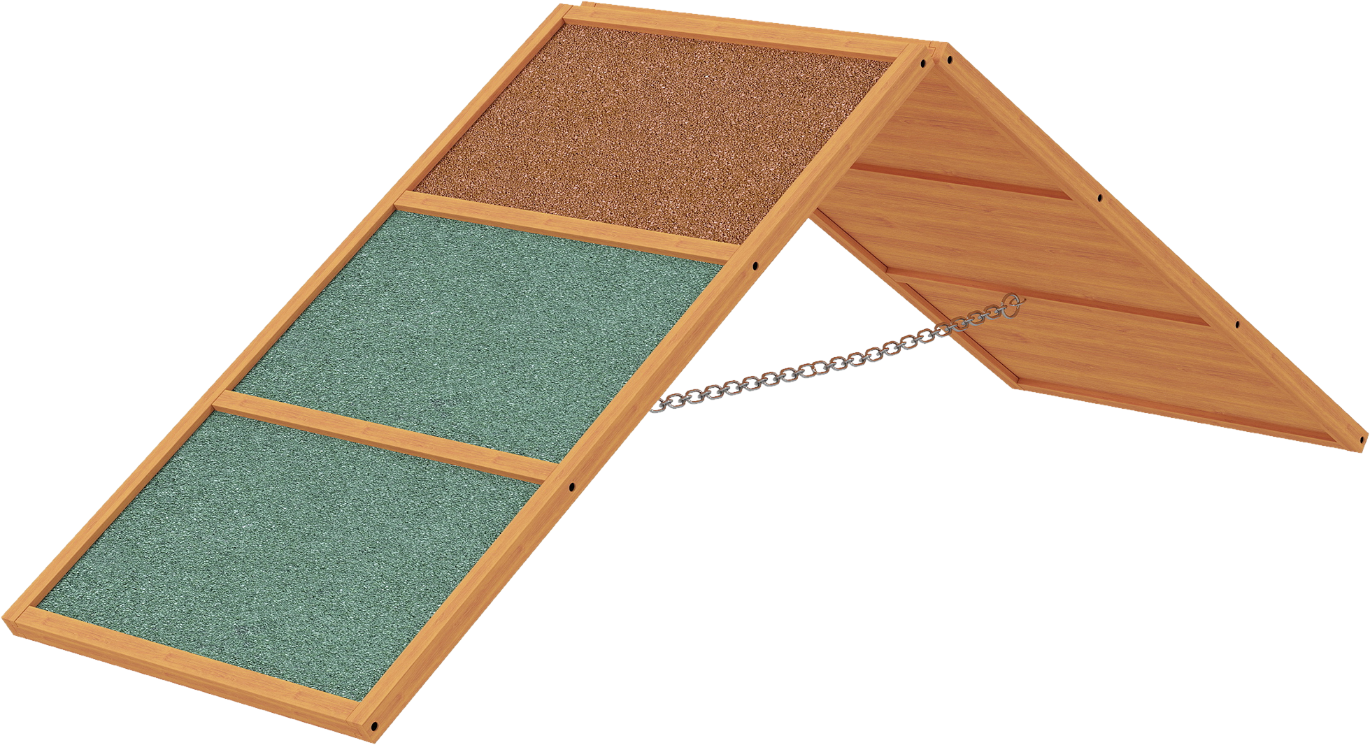 PawHut Hunde Agility Steg orange Holz B/H/L: ca. 59x66x173 cm PawHut Hunde Agility Steg orange Holz B/H/L: ca. 59x66x173 cm