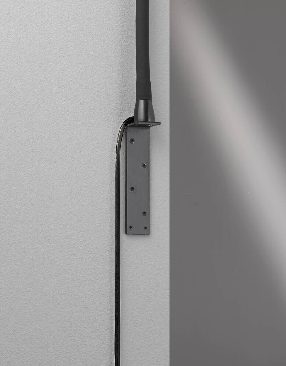 Fischer & Honsel LED-Wandspot 30170 schwarz Metall B/H/T: ca. 4x61x4 cm 1 Brennstellen